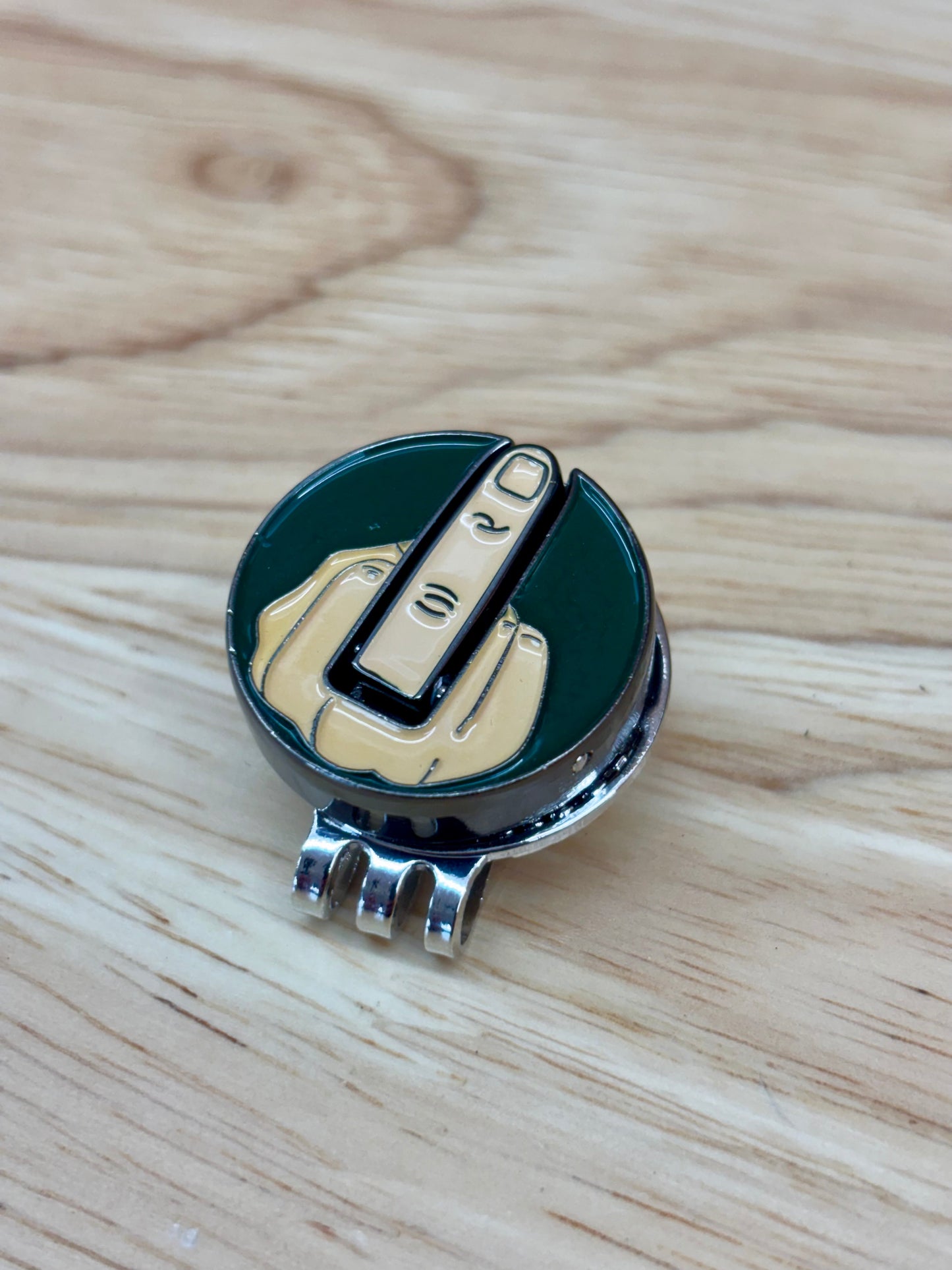 Middle Finger Ball Marker