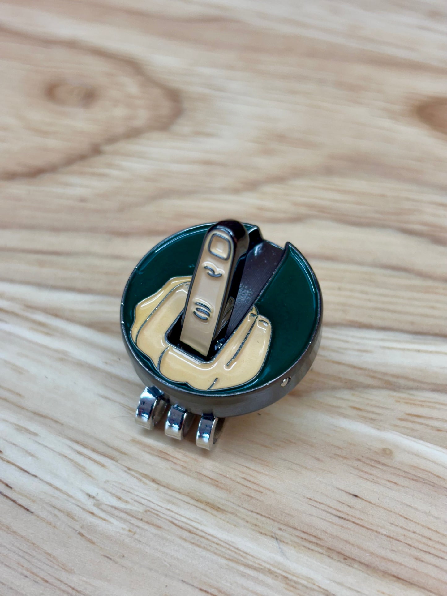 Middle Finger Ball Marker